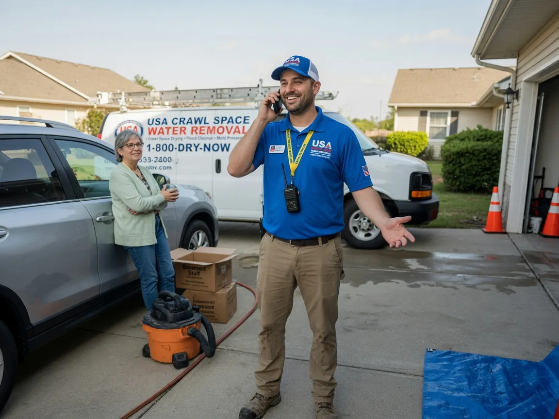 Crawl Space Water Removal Coalfield, TN FAQs